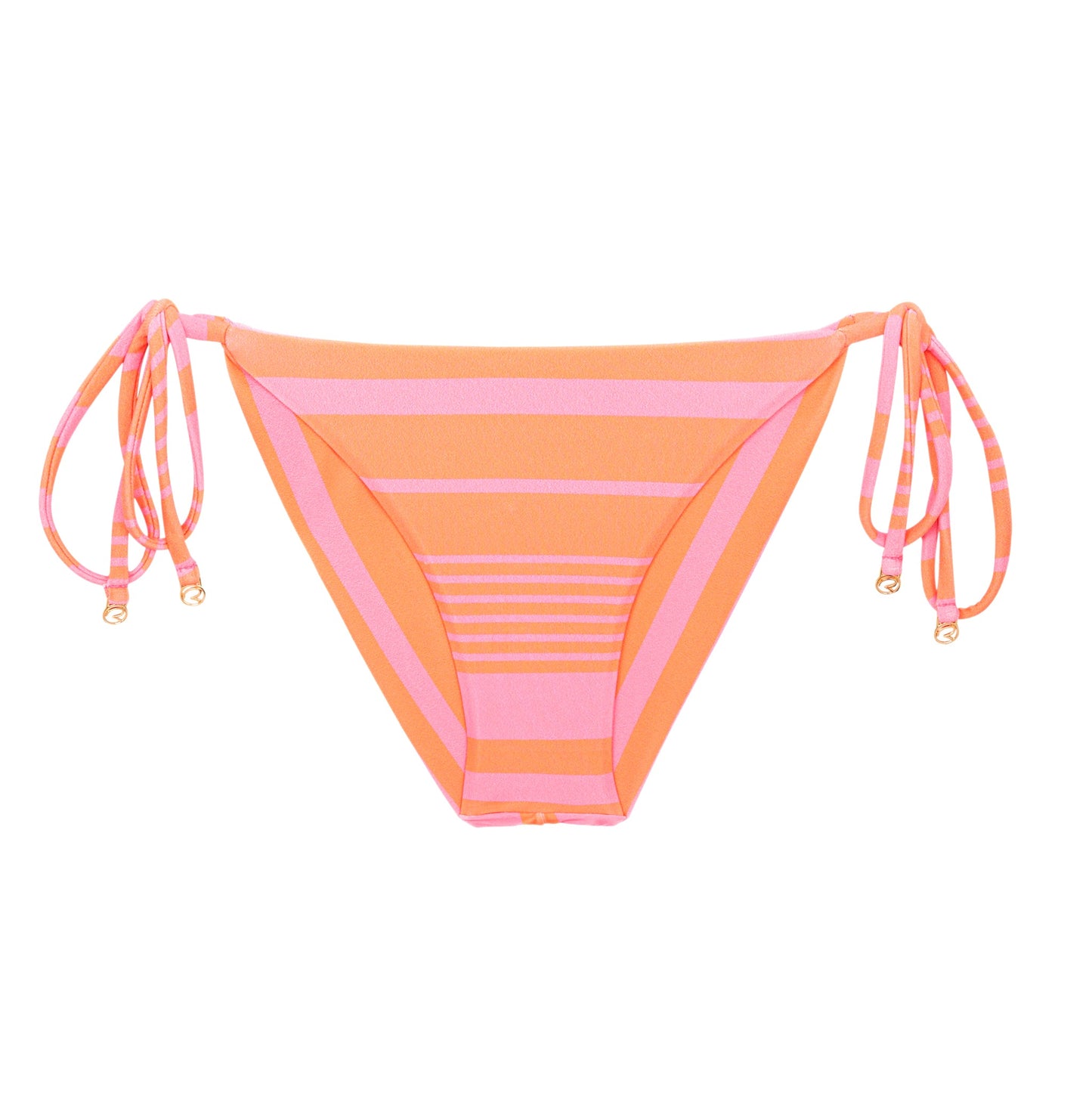 Rio de Sol Cheeky Tie Side Bottom Solea — front view | Belle Mar Swim