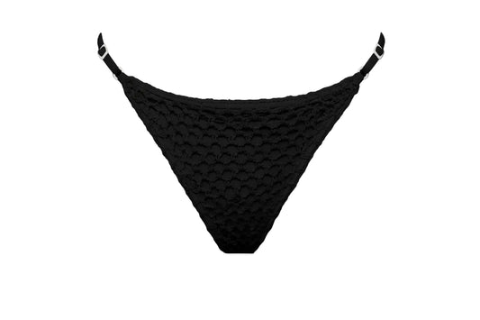 Neema Crochet Bottom Black