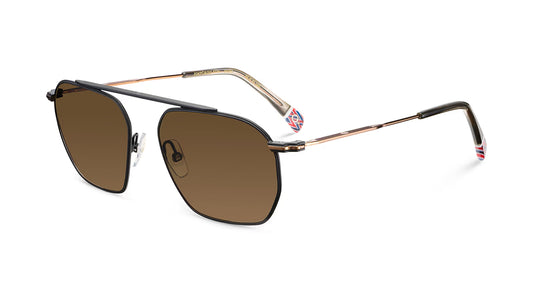 Empuries Sun Polarized HD Black Bronze in black — back view | Belle Mar Swim