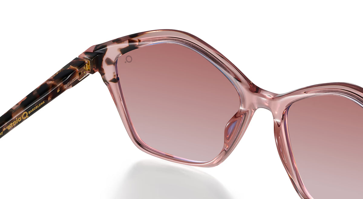 Florida Polarized HD Pink Havana in pink — styled view | Belle Mar Swim