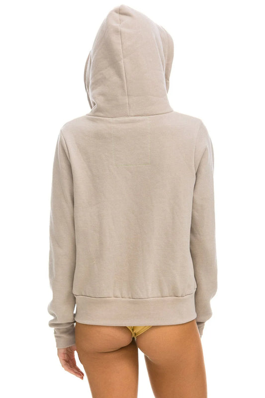 5 Stripe Hoodie Sand/Tan