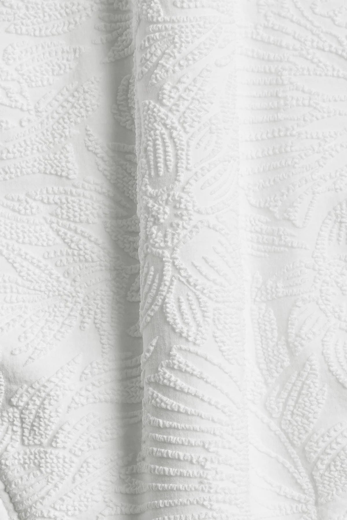 Ada Underwire One Piece White Garden Jacquard