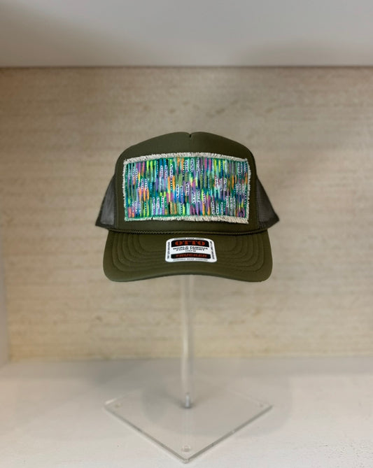 Hand Painted Trucker Hat