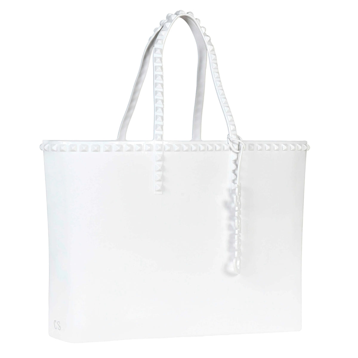 Angelica Large Tote White
