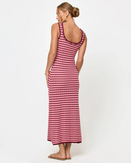 Rosalie Maxi Strawberry Stripe
