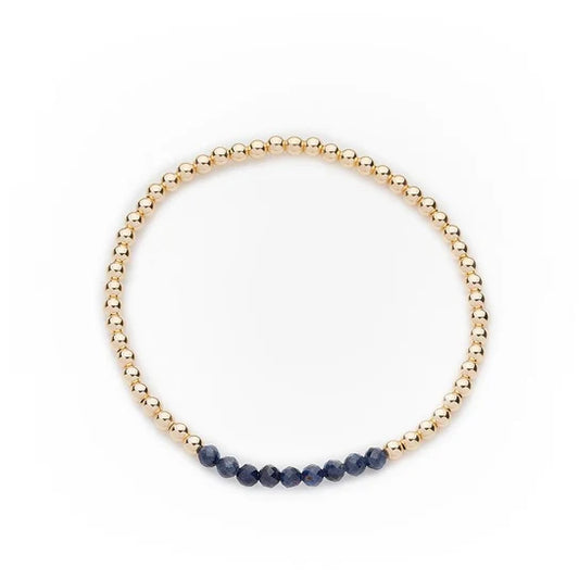 Faceted Sapphire Bracelet