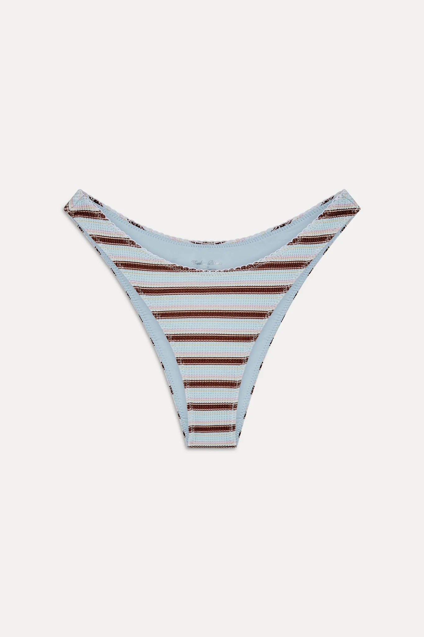 Dove Striped Bikini Bottom Verona Stripe