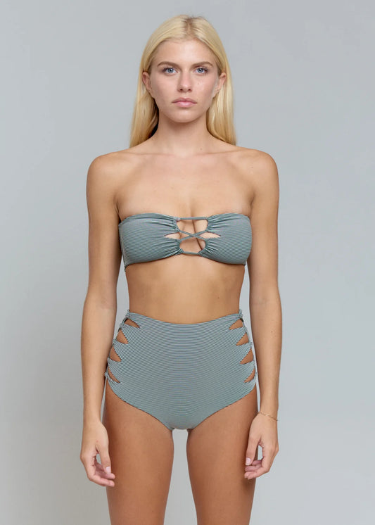 Lumahai Two Tone Rib Top Essex