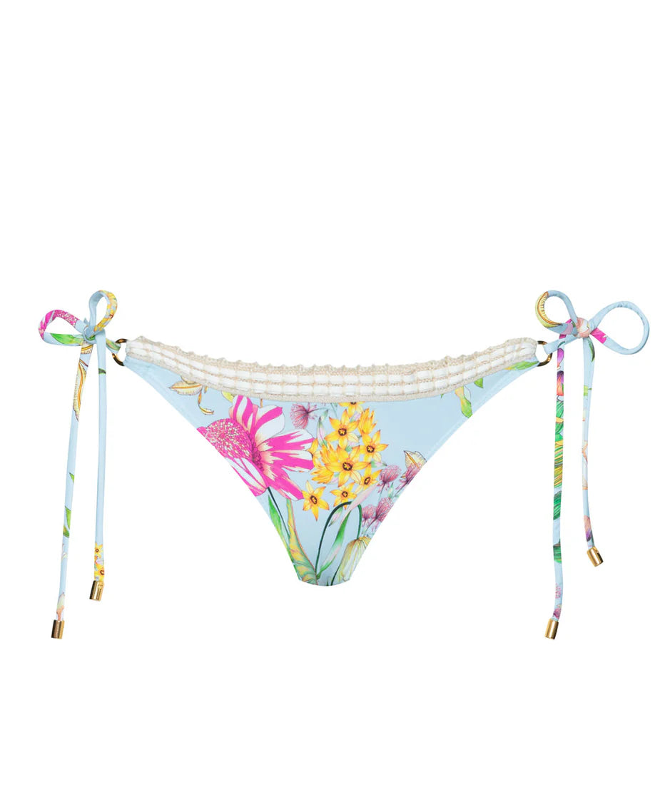 Floret Carrie Crochet Trim Tie Side Bottom