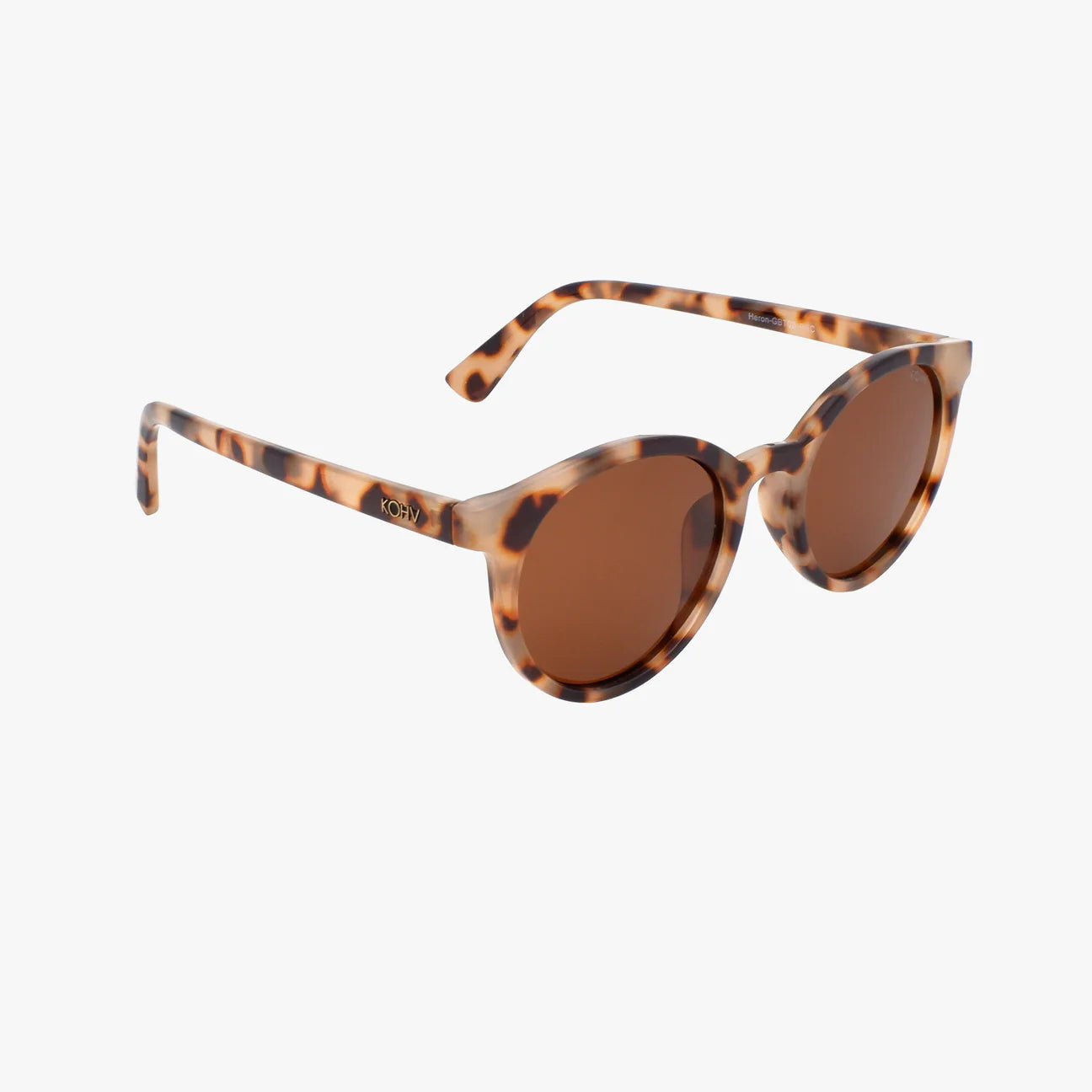 Heron Latte Tortoise Polarized Sunnies