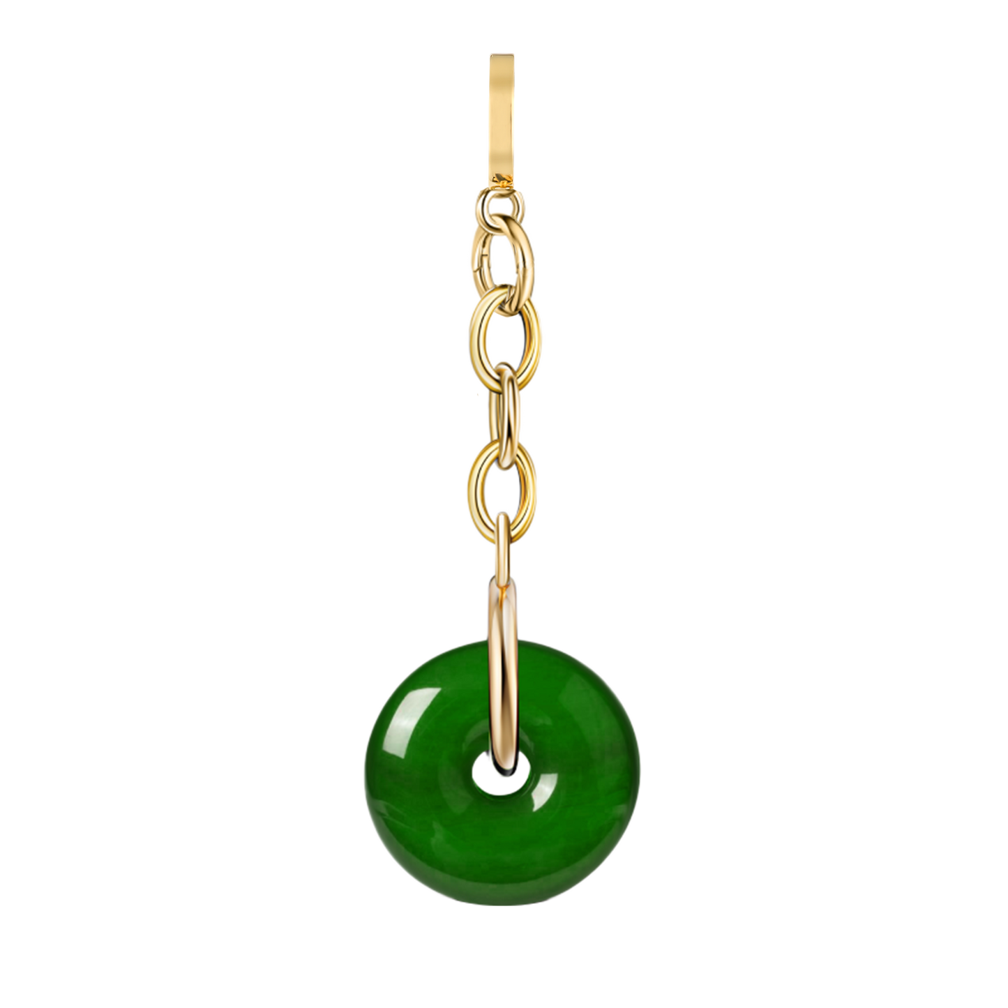Green Jade Memento Charm