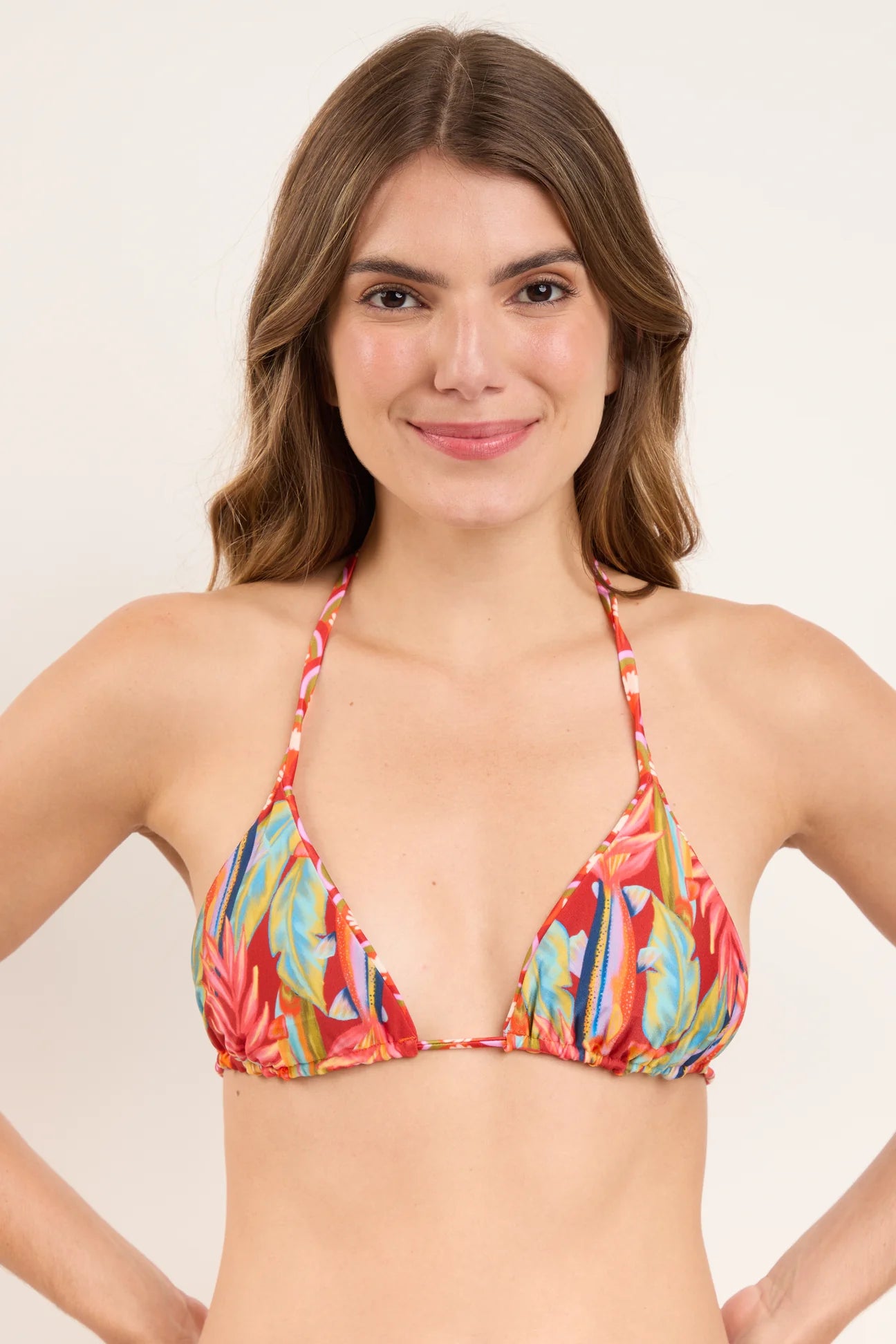 Triangle Top Floral Scales