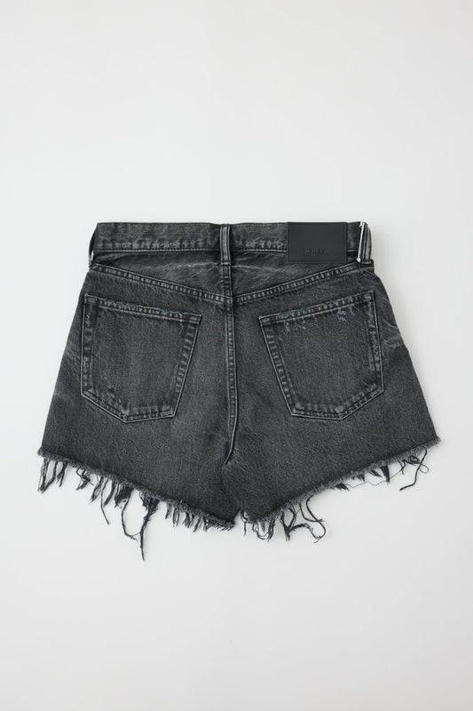 Aristida Denim Shorts in Black