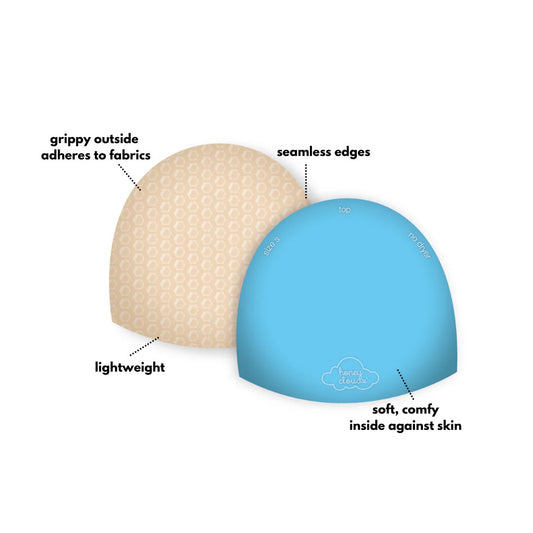 Half Moon Bra Inserts in Latte