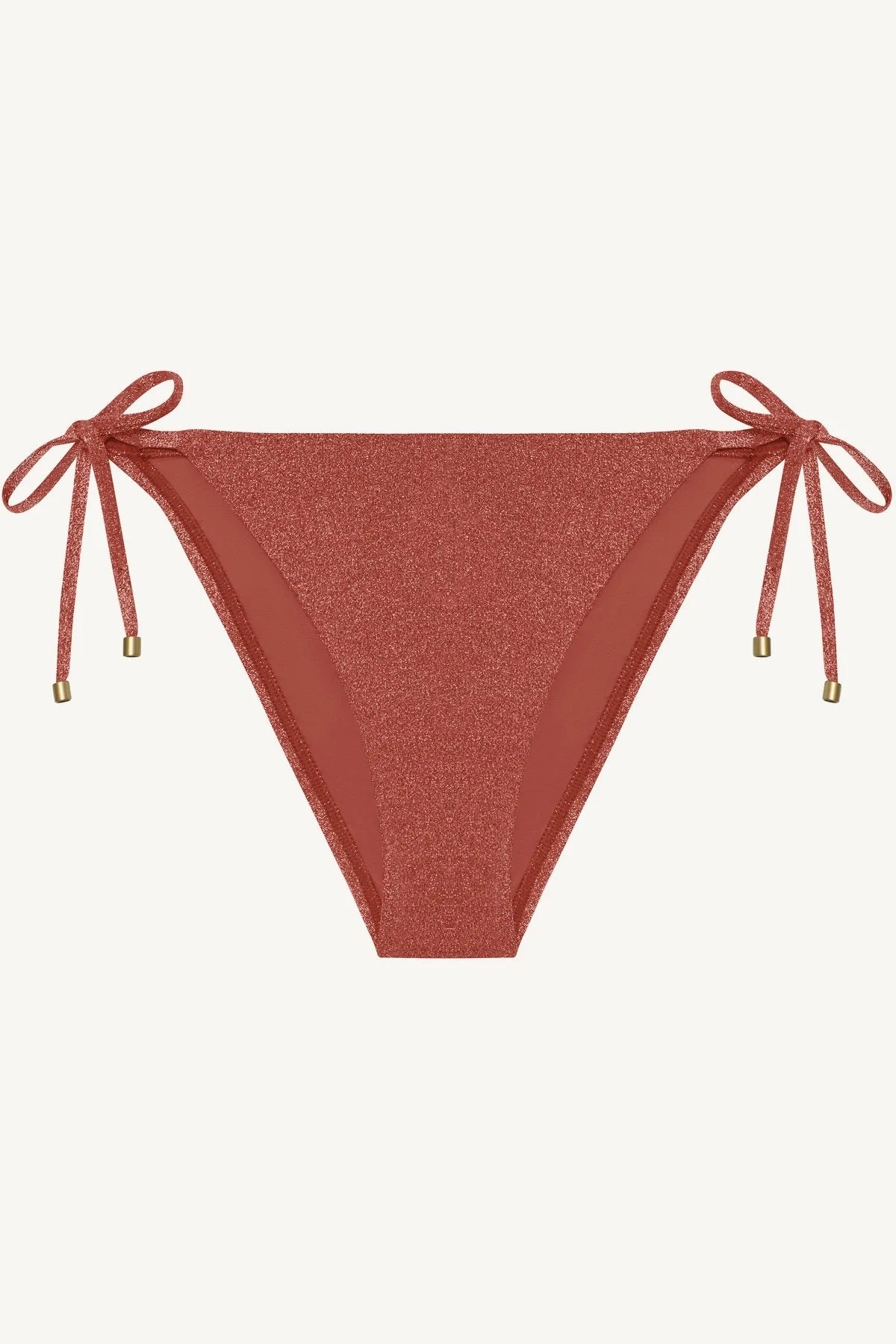 Elle Tie Side Bottom Pink Metallic