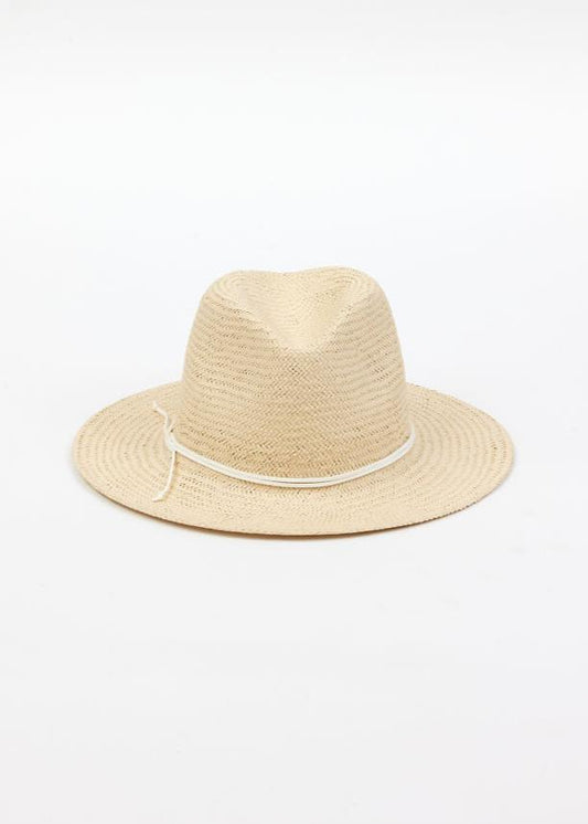 Classic Travel Hat Natural/White