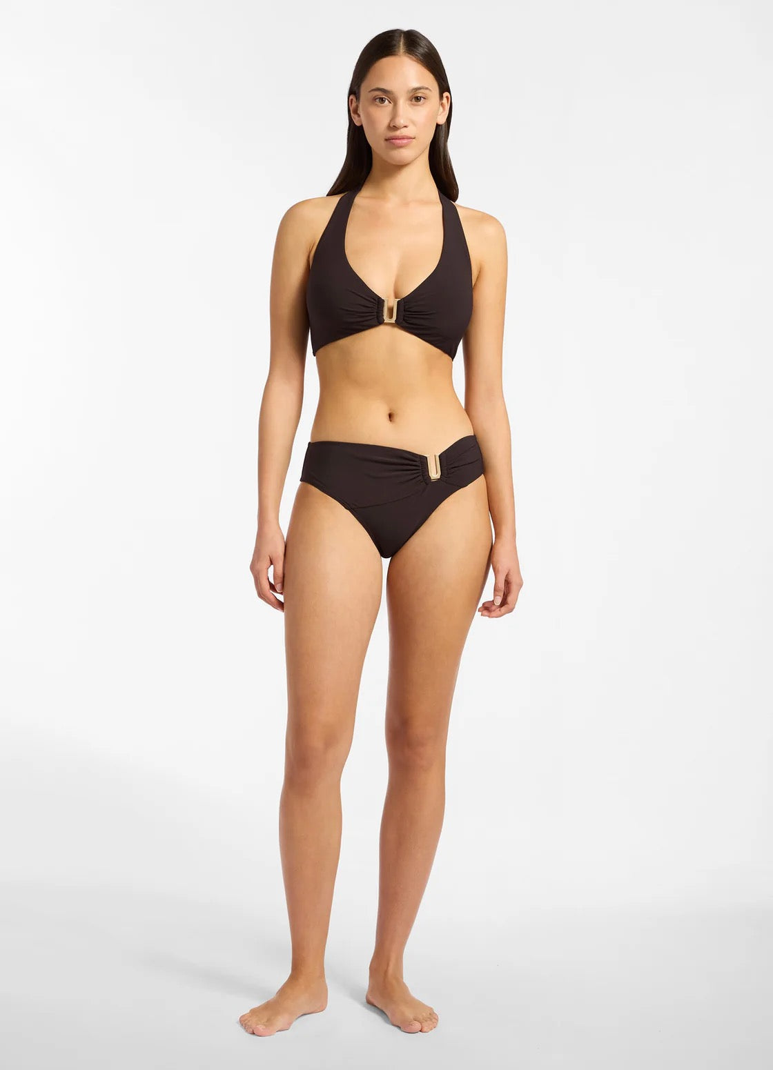 Jetset D-DD Halter Top Chocolate