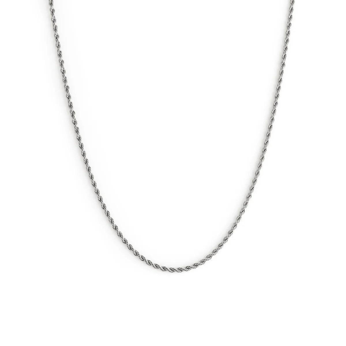 Twenty Compass Thin Romance Necklace in Silver