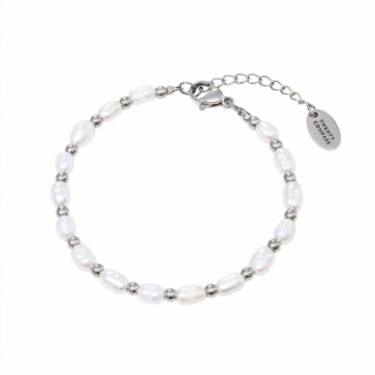 Lagoon Pearl Anklet Silver