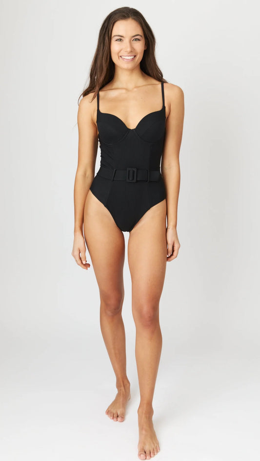 Joanna One PIece Swimsuit Black