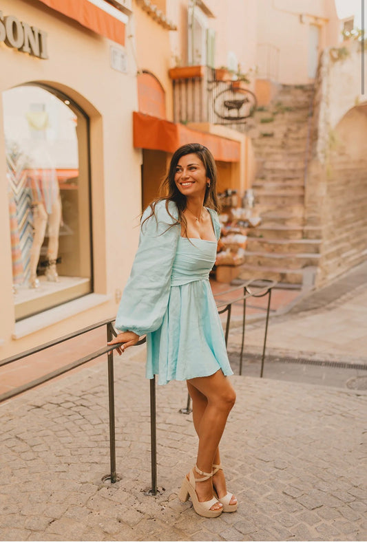 Bahia Raffia Jute Platform Heel Nude