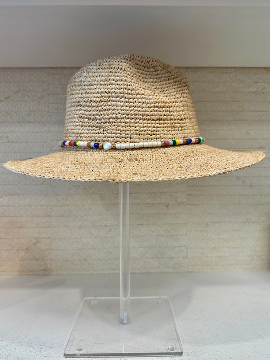 Lia Rancher Hat Natural/Multi