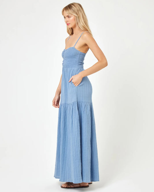 Mallorca Maxi Dress Baltic