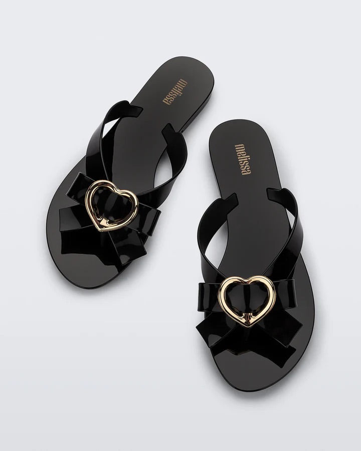 Harmonic Heart Sandal Black