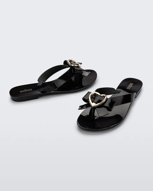 Harmonic Heart Sandal Black