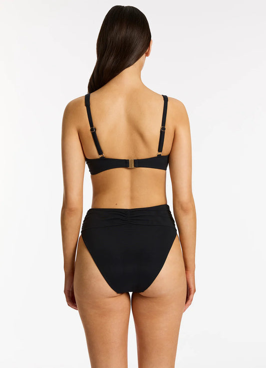Lure Underwire Triangle Top Black