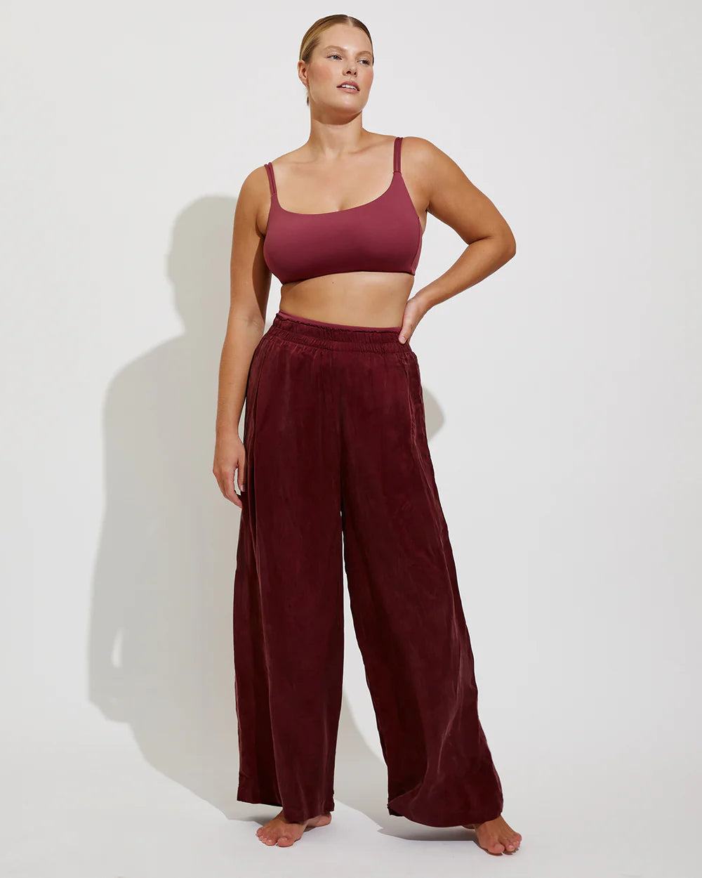 Pool Days D+ Top Desert Plum