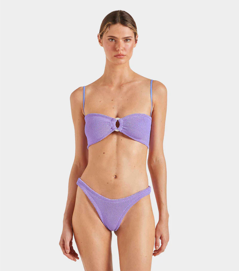 Misty Bikini With Pearly Hoop Lilac