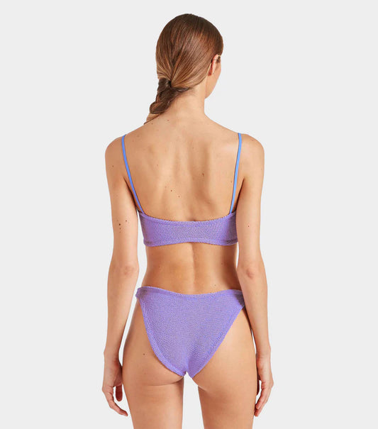Misty Bikini With Pearly Hoop Lilac