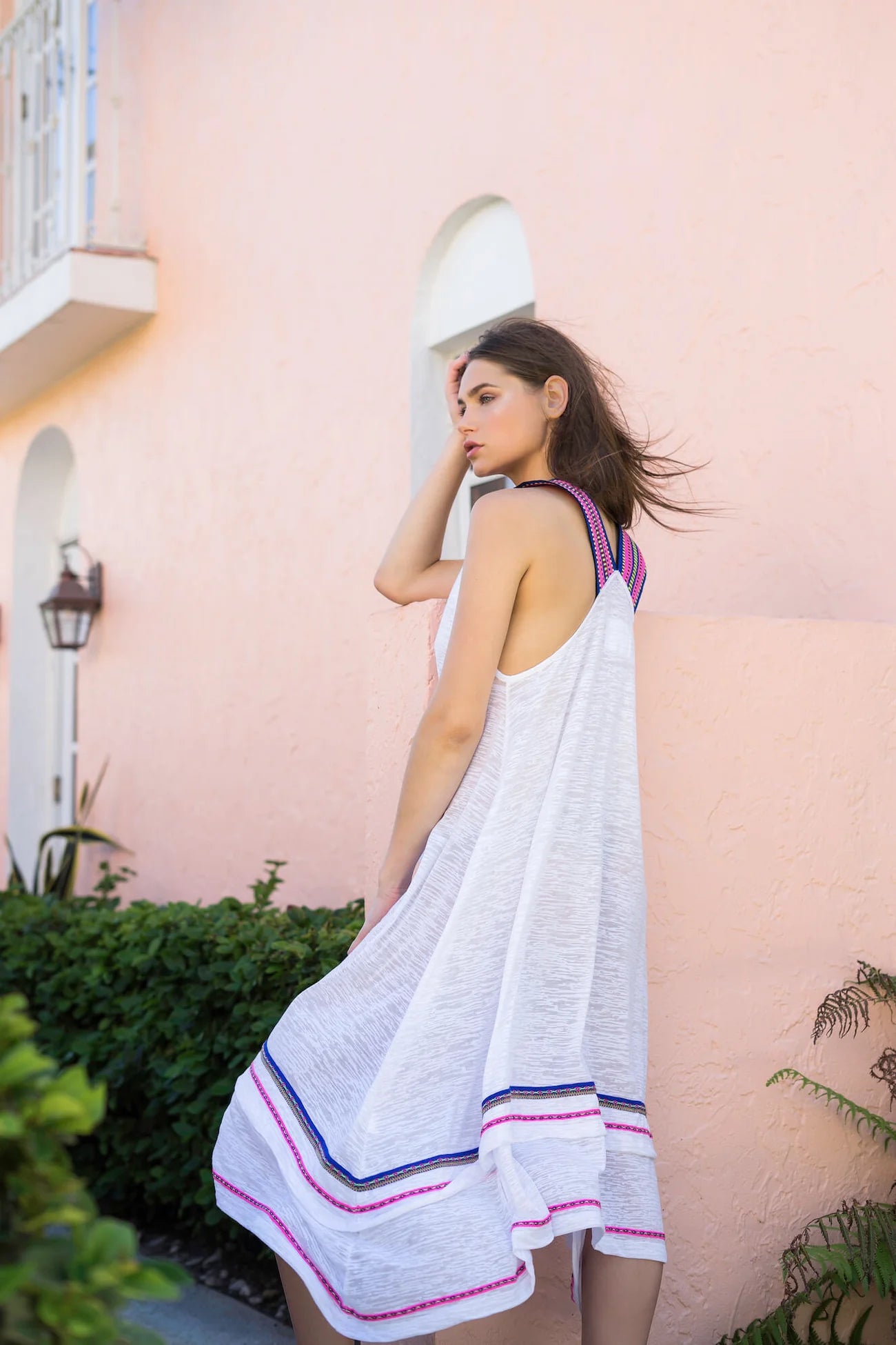 St . Tropez Dress White