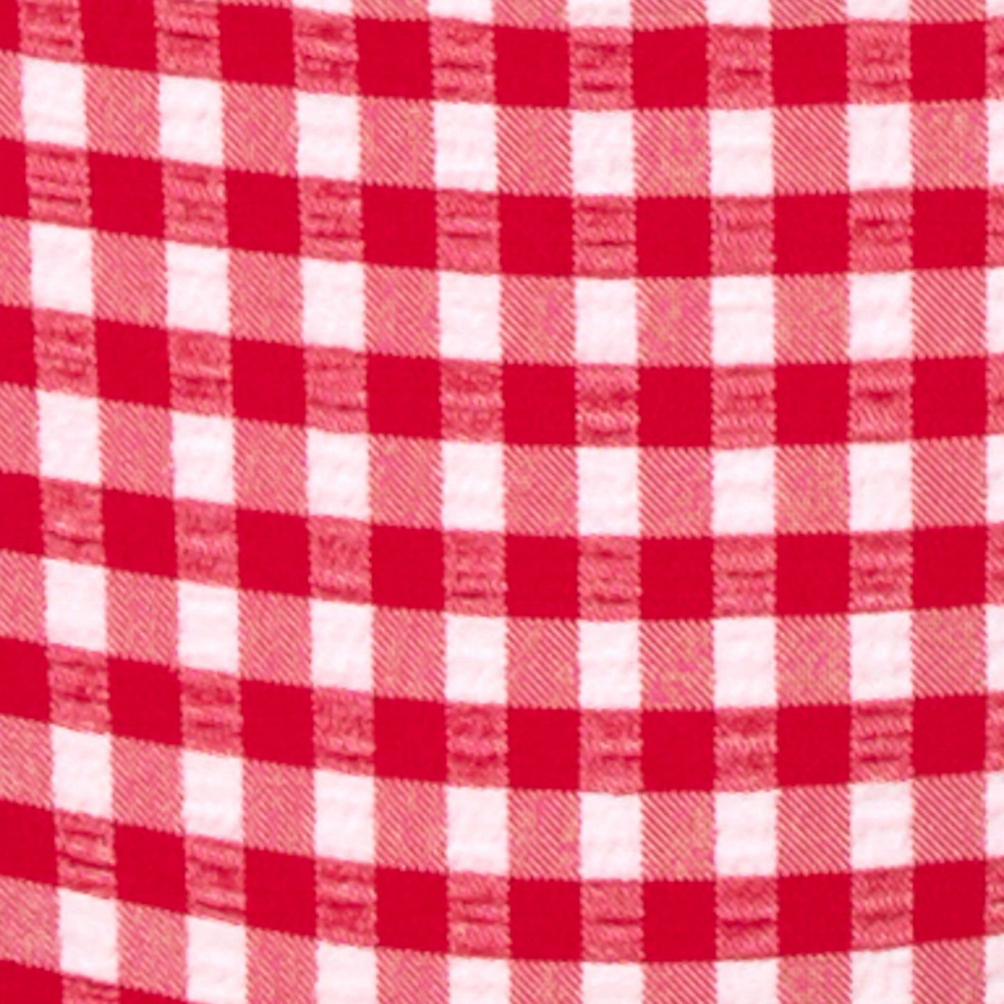Samba Bikini Top Lipstick Red in red — detail view | Belle Mar Swim