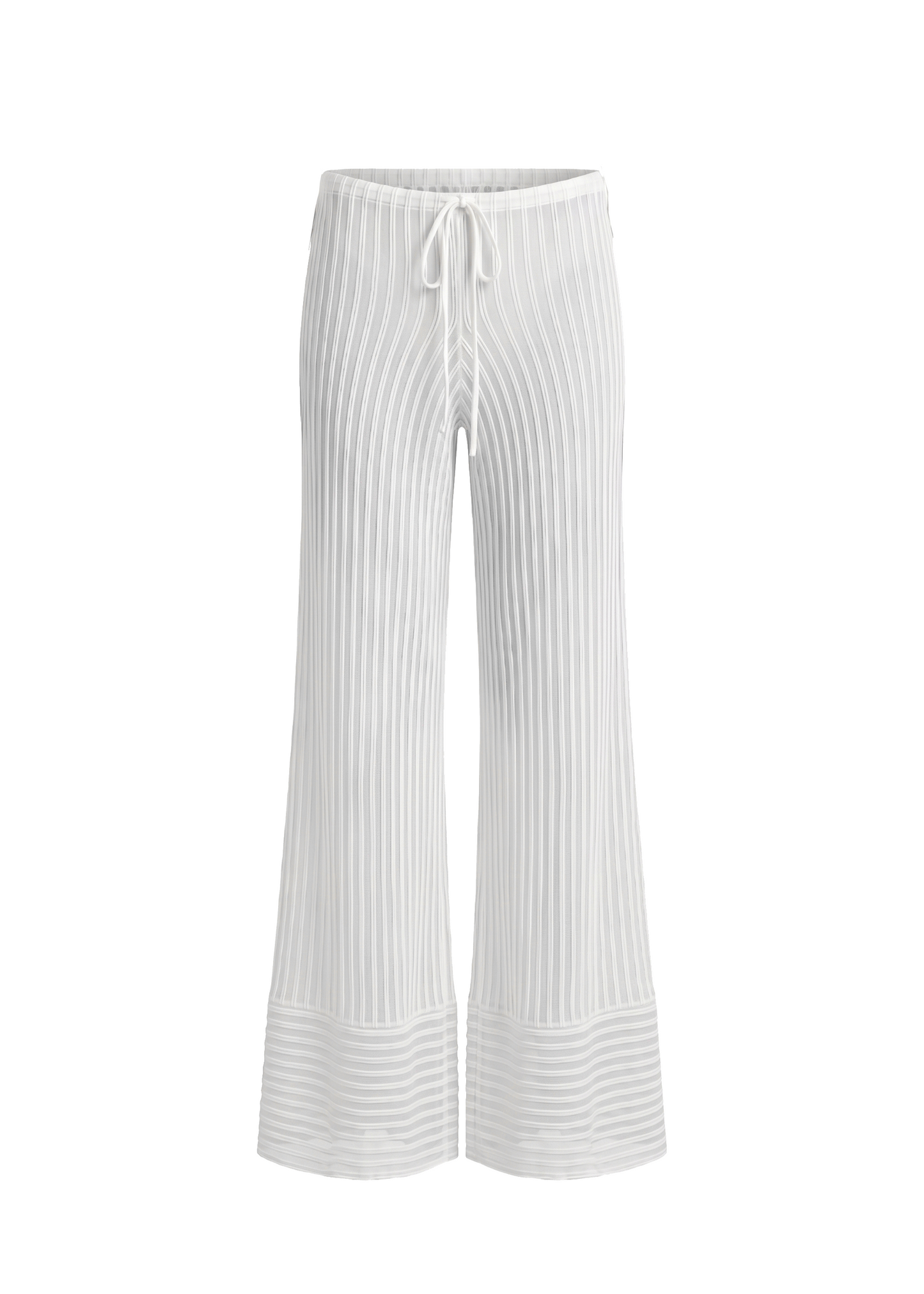 Athena Pant Ottoman Stripe Optic White - product