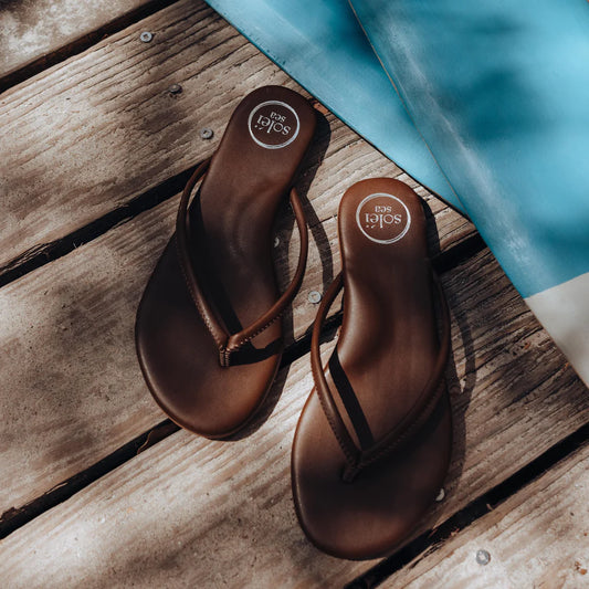 Vivie Sandal Tobacco