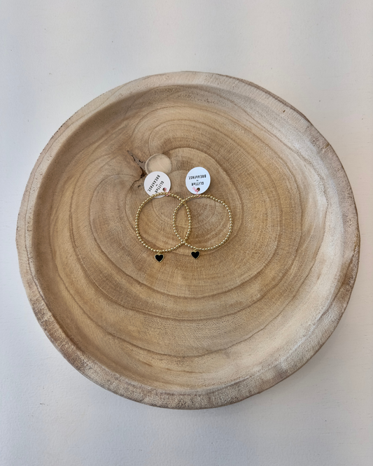 Mini Enamel Heart Bracelet