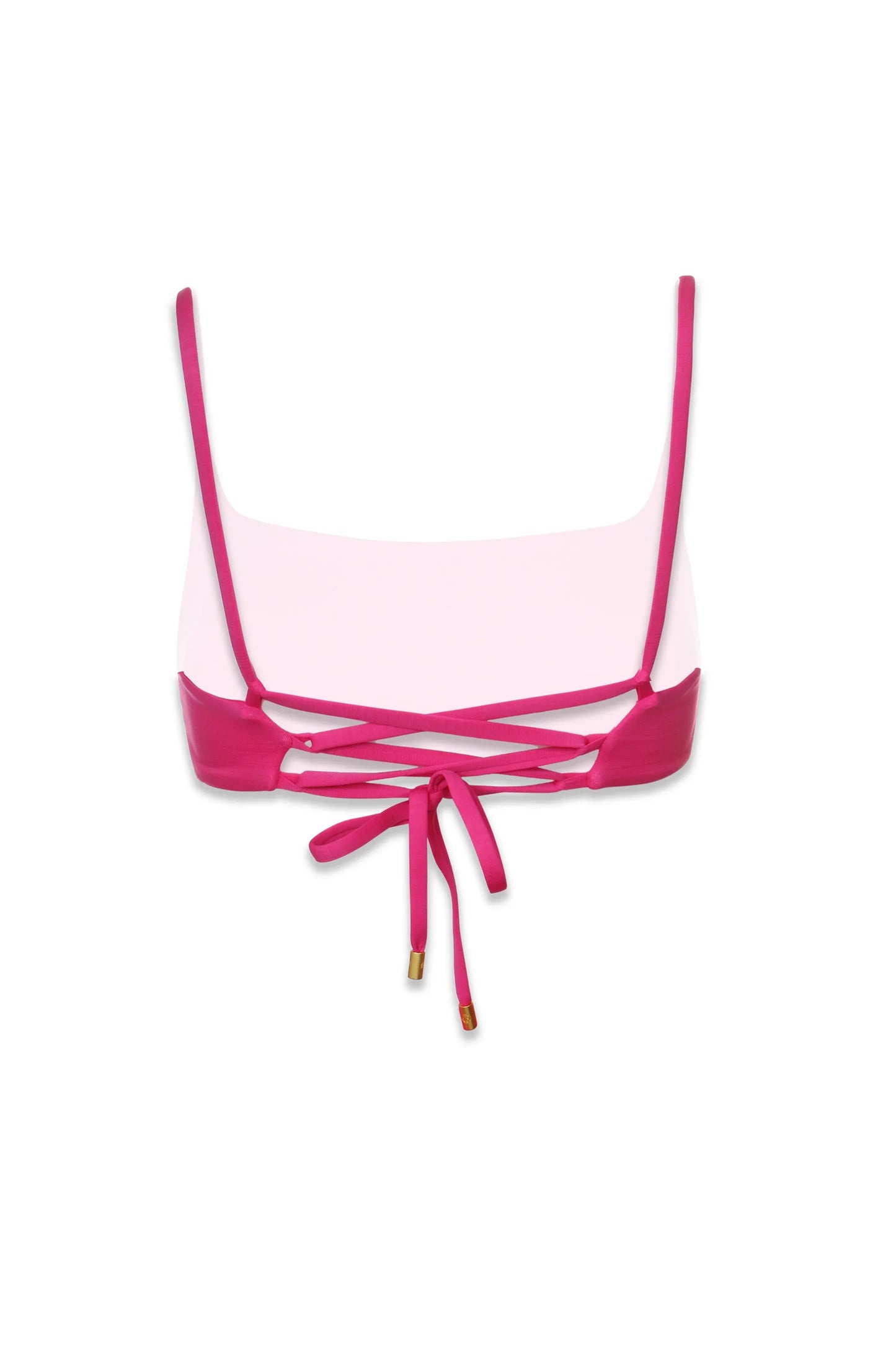 Ballet Bralette Textured Lotus Pink