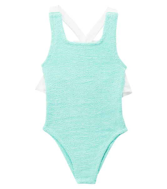 Kids Lara One Piece (Ages 3 to 6) Metallic Mint