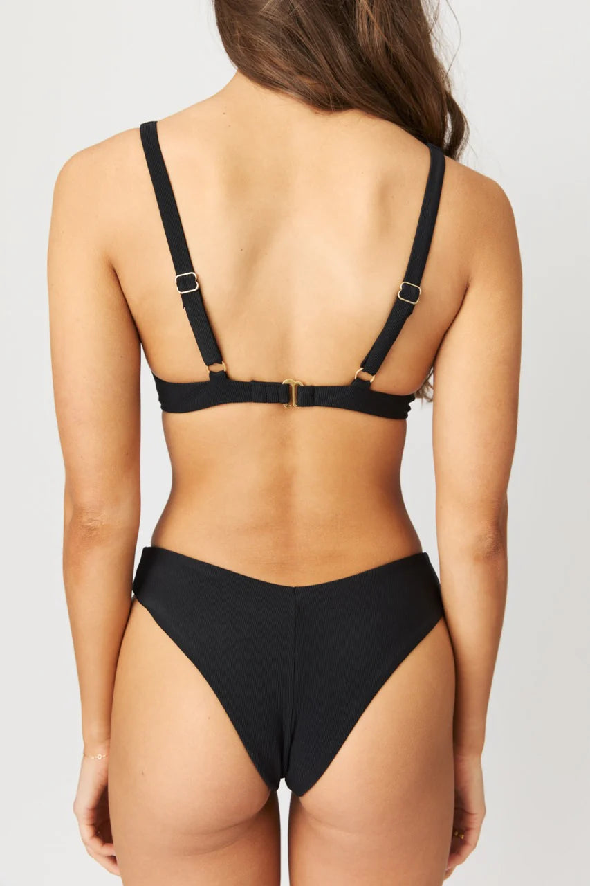 Rachel Balconette Top Emerald