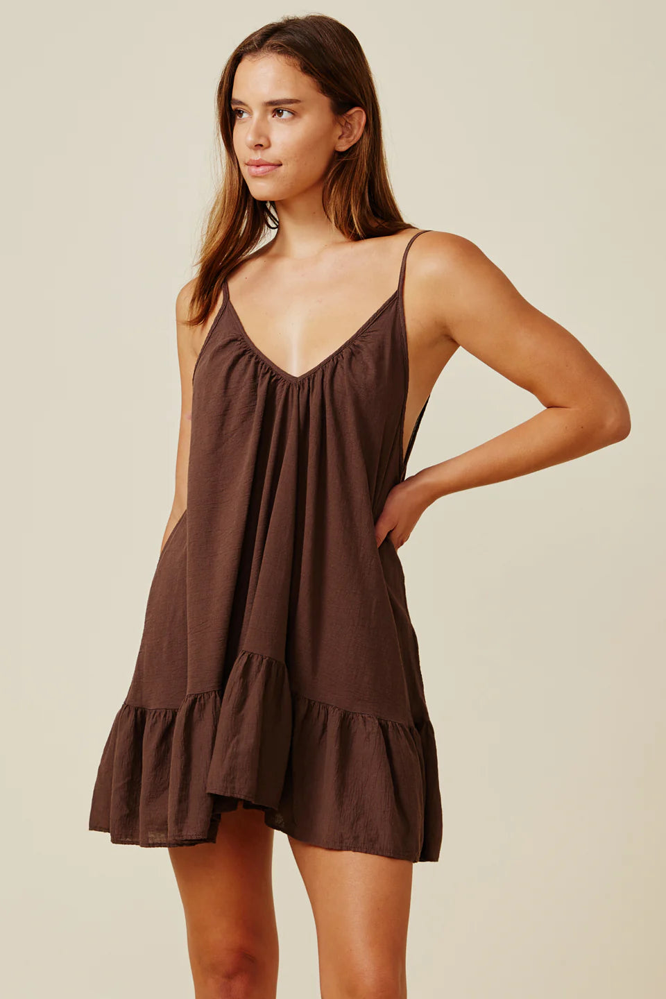 St Tropez Ruffle Mini Chocolate