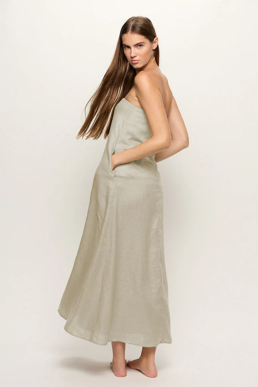 Thani Maxi Dress Oyster