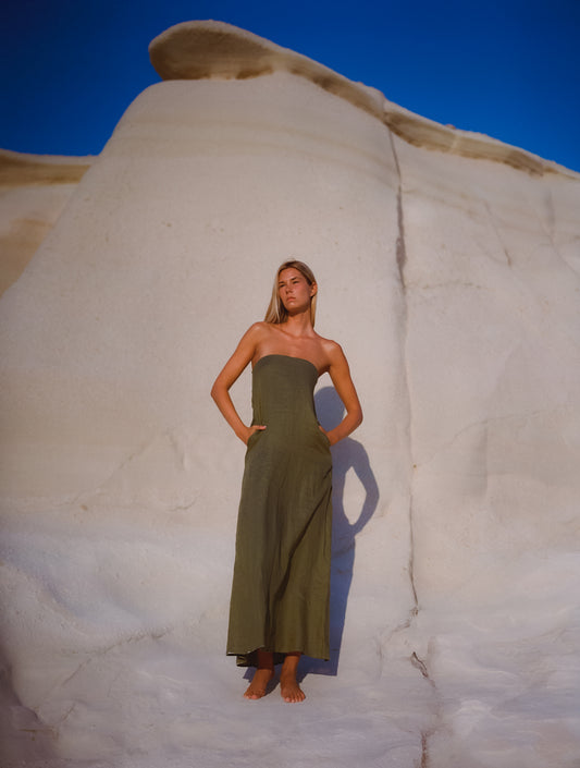 Mikoh Thani Maxi Dress in Chamise