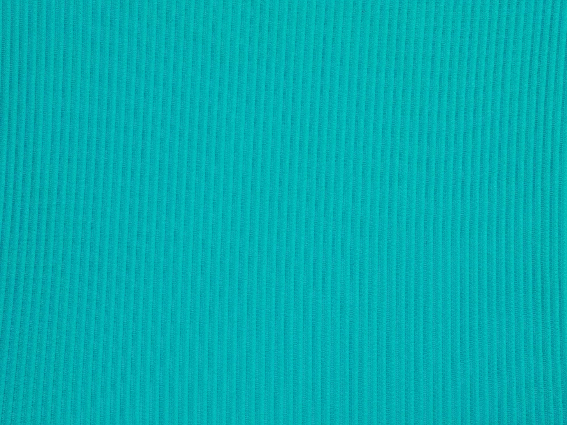Triangle Fixo Top Jade Cotele in teal — fabric detail | Belle Mar Swim