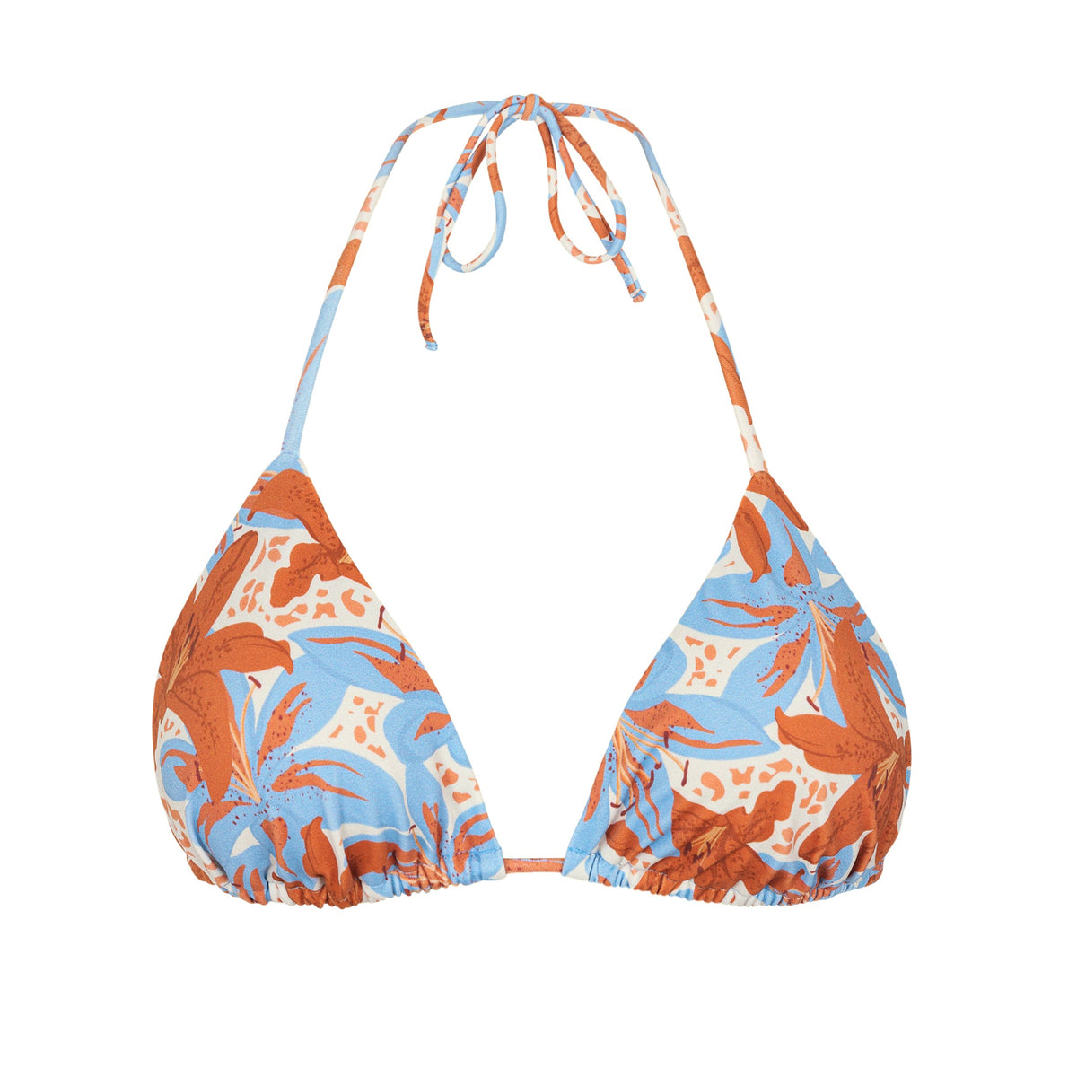Rio de Sol Tri-Inv Triangle Top in Olyra tropical print, image 1