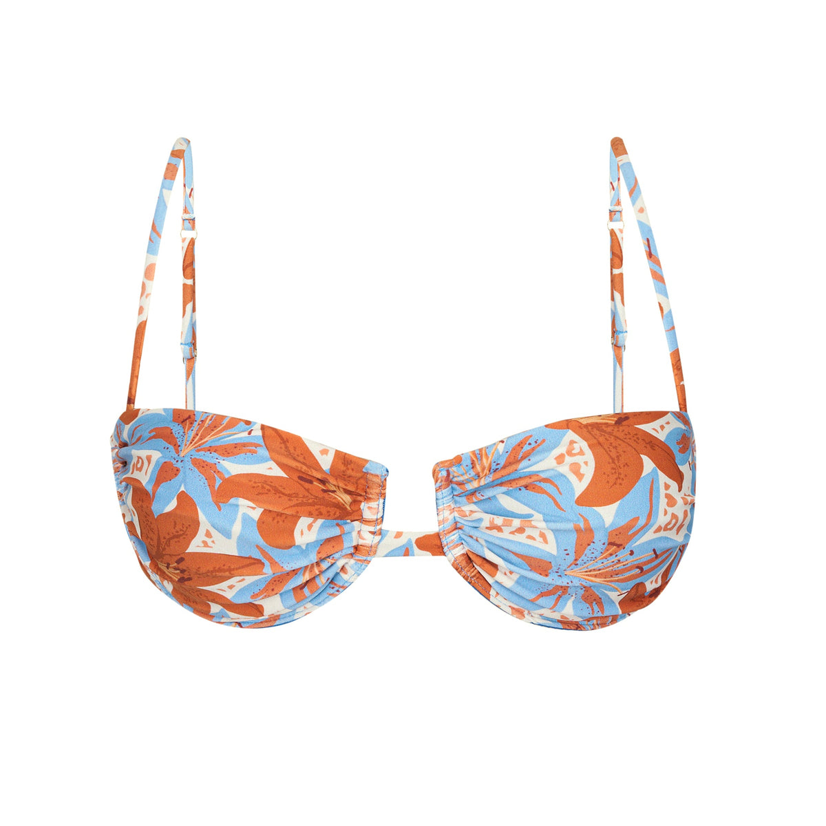 Rio de Sol Zaya Top in Olyra tropical print, image 1