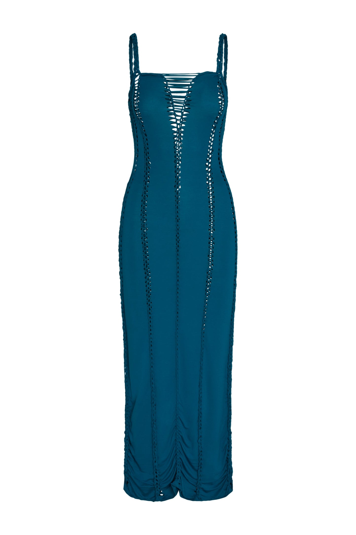 Indah Soren Maxi Dress Adriatic — view 7 | Belle Mar Swim