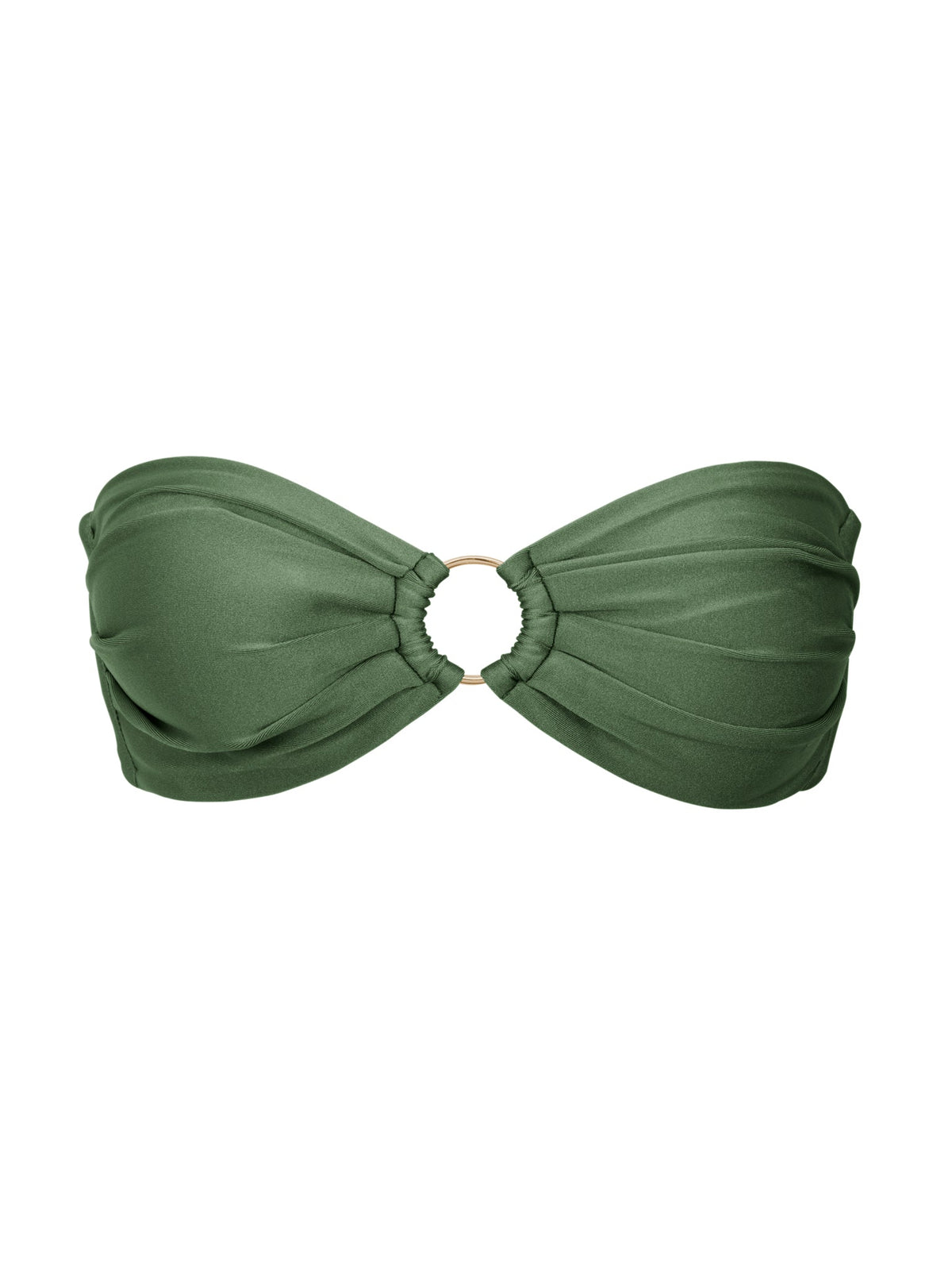 Rio de Sol Mavi Top in green Shimmer Croco, front view