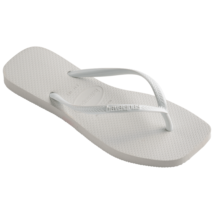 Havaianas Slim Sqaure Flip Flop Sandal in White